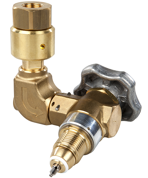 Swivel Fill Connector for valves with RPV / non RPV